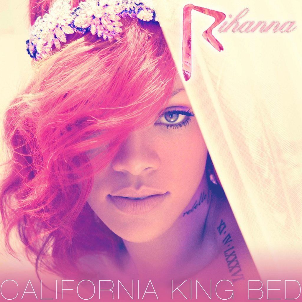 Rihanna california king bed    